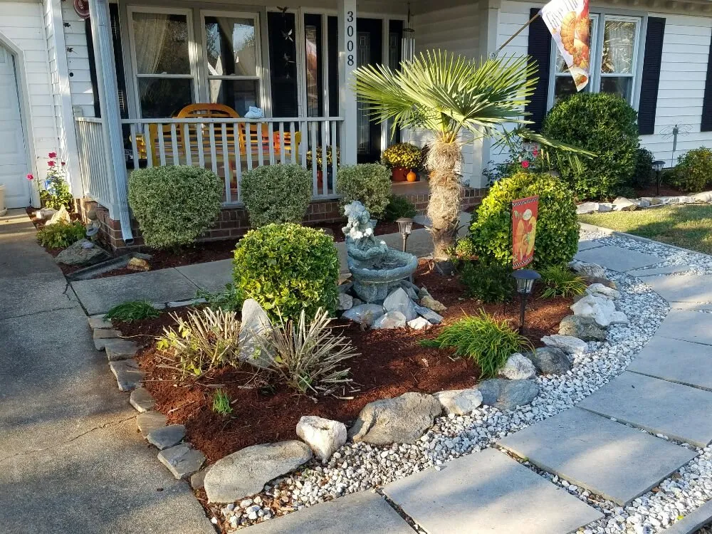 Custom lawn care service with custom design across Chesapeake, VA - R&D Lawn and Landscaping