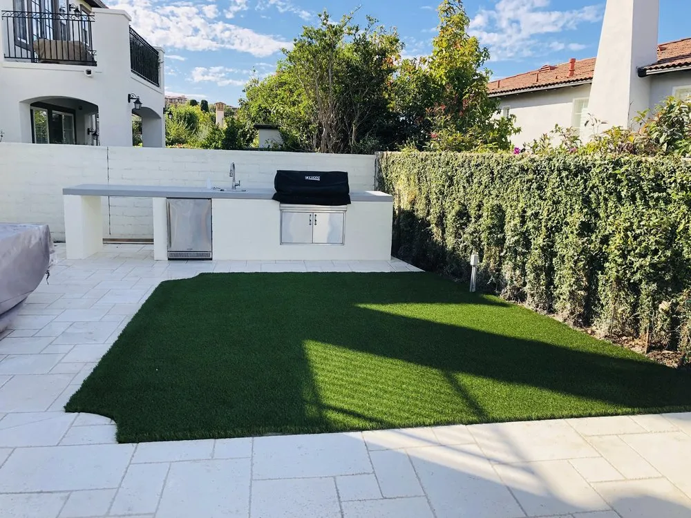 Reliable yard cleanup service in Garden Grove, CA by RD Turf and Putting Greens