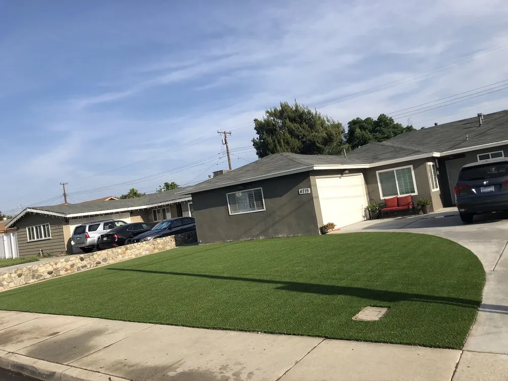 Expert landscape design for residential properties in Garden Grove, CA by RD Turf and Putting Greens