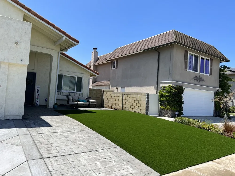 Expert outdoor landscaping in Garden Grove, CA by RD Turf and Putting Greens