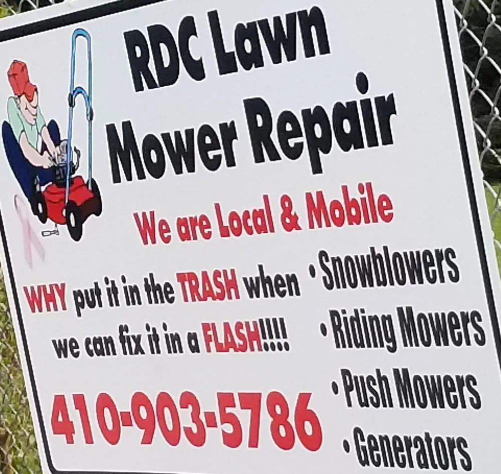 Custom landscape design in glen burine, MD by RDC Lawn Mower Repair