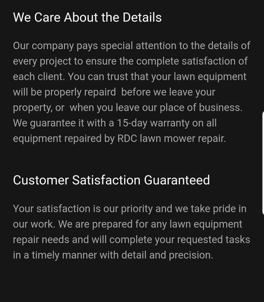 Custom yard maintenance for outdoor upgrades across glen burine, MD - RDC Lawn Mower Repair