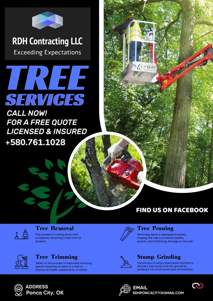 Local lawn care service in Ponca City, OK - RDH Contracting