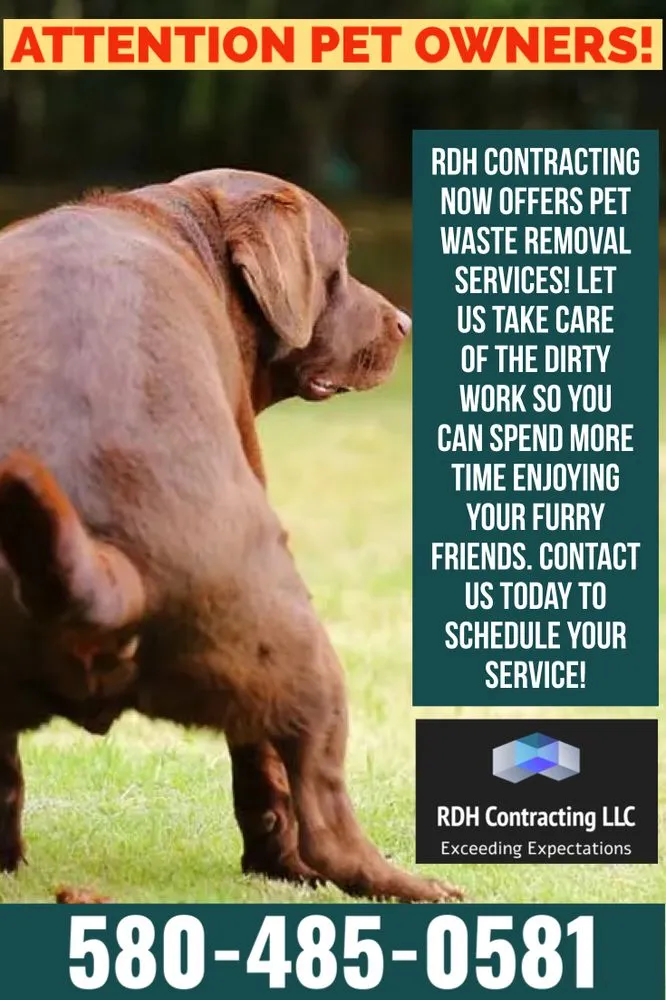 Professional yard maintenance in Ponca City, OK - RDH Contracting