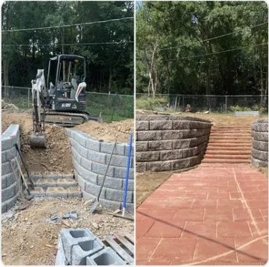 Custom yard maintenance for beautiful yards across Hot Springs, AR - RDR Excavation and Construction