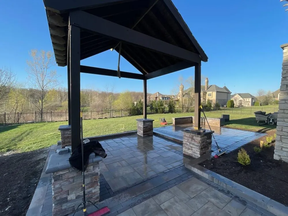 Professional landscape design in Romeoville, IL by RDZ Construction