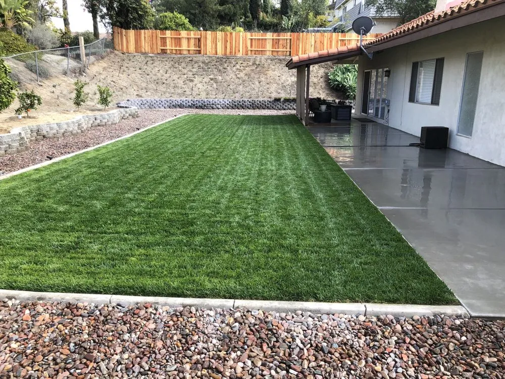 Custom residential landscaping with custom design across Winchester, CA - Re-Leaf Landscape