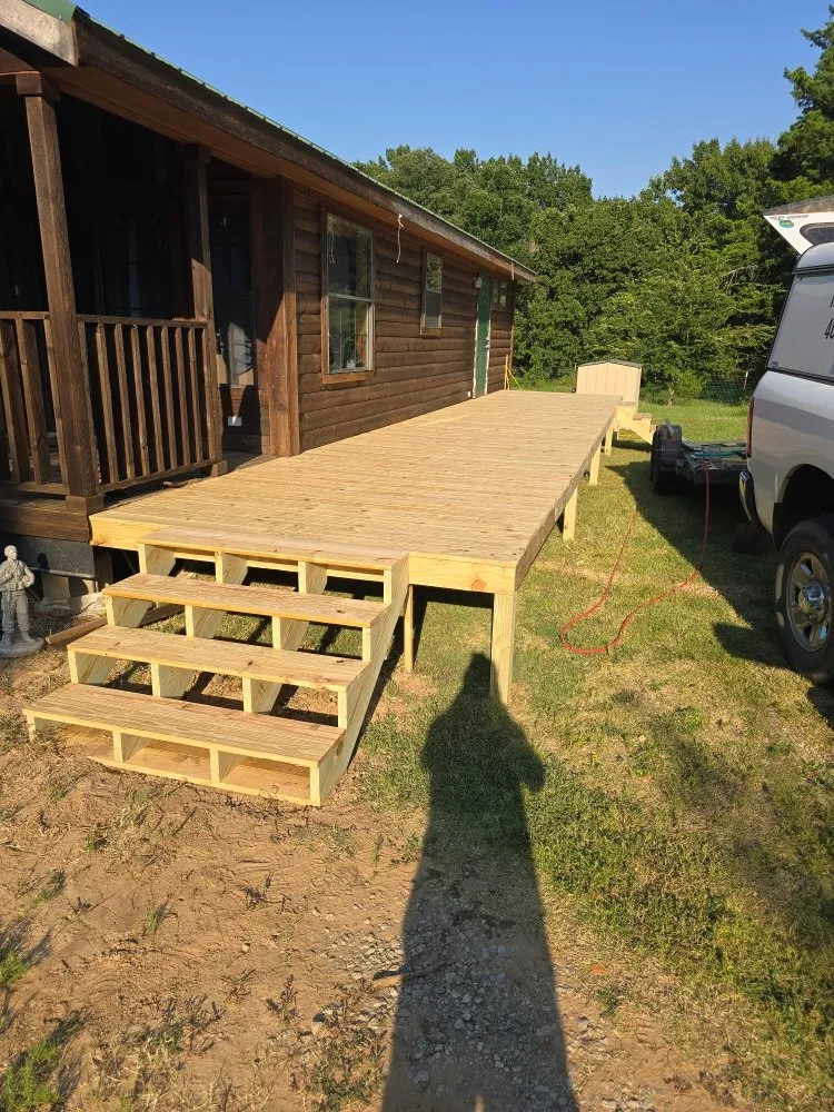 Trusted lawn mowing service for year-round maintenance in Shawnee, OK by Rea Construction