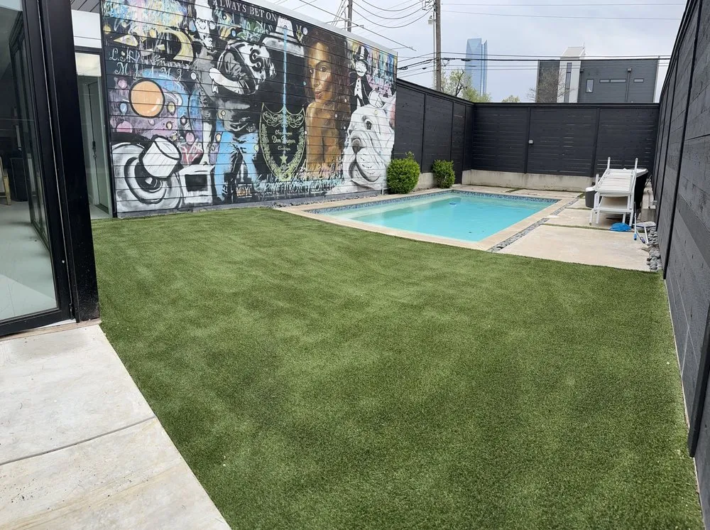 Custom landscape design in Yukon, OK by Ready 2 Respond