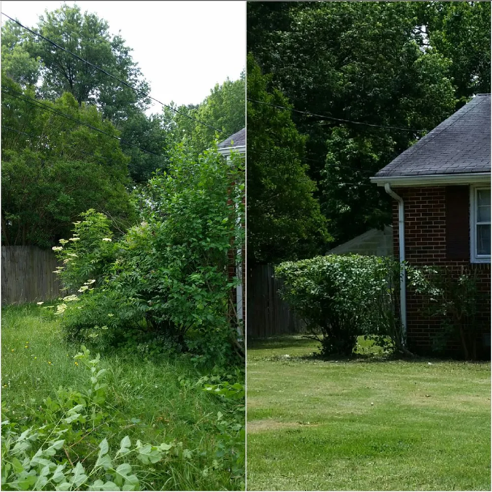 Professional garden landscaping in Petersburg, VA by Ready Able Mason Lawn Services