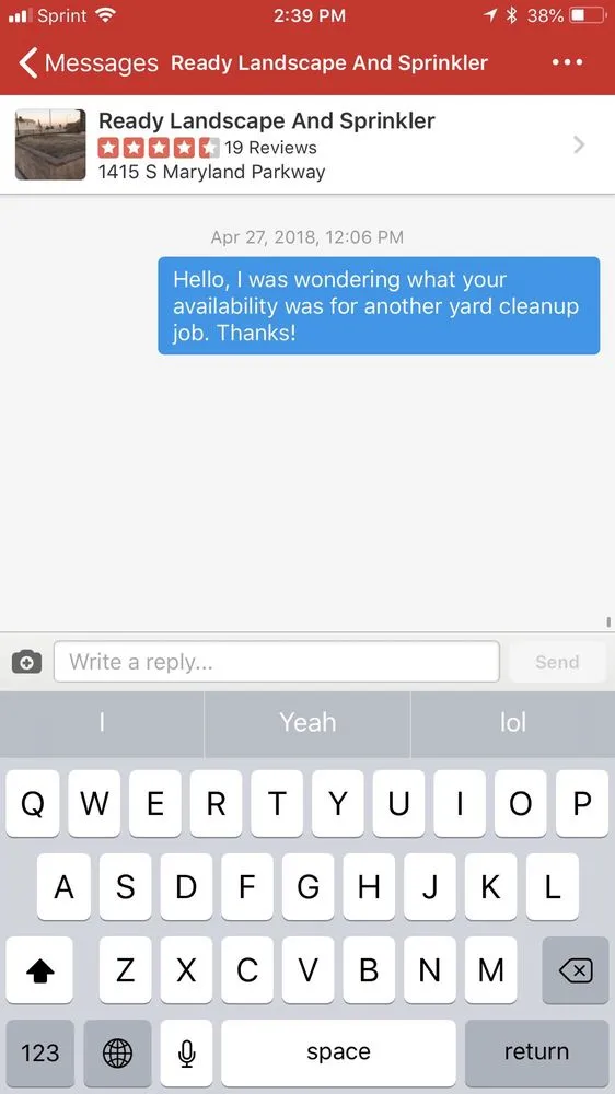 Reliable yard maintenance experts serving Las Vegas, NV - Ready Landscape And Sprinkler