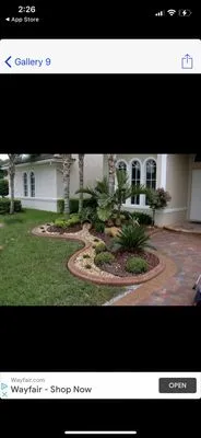 Ready Lawn And Landscaping Logo