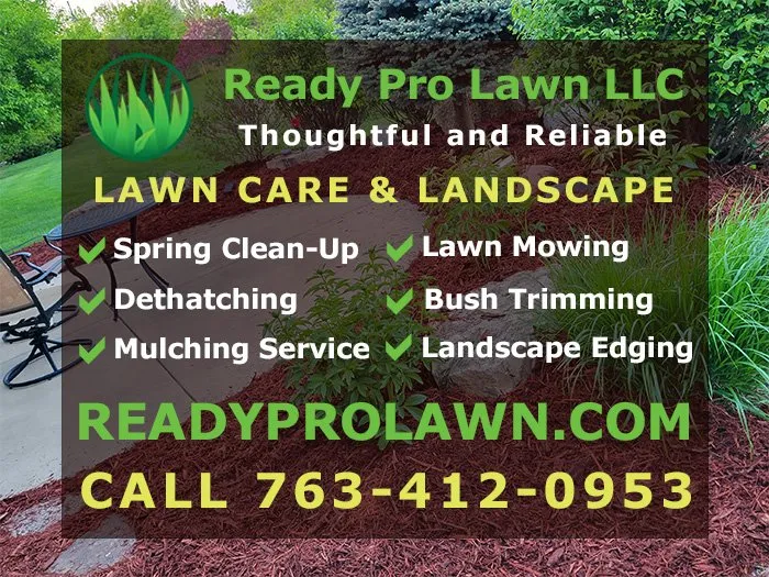 Top-rated landscape installation in Coon Rapids, MN by Ready Pro Lawn