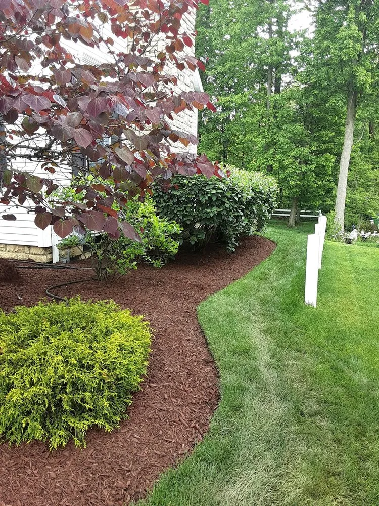 Custom landscape design in Cuyahoga Falls, OH by Real Green Landscaping