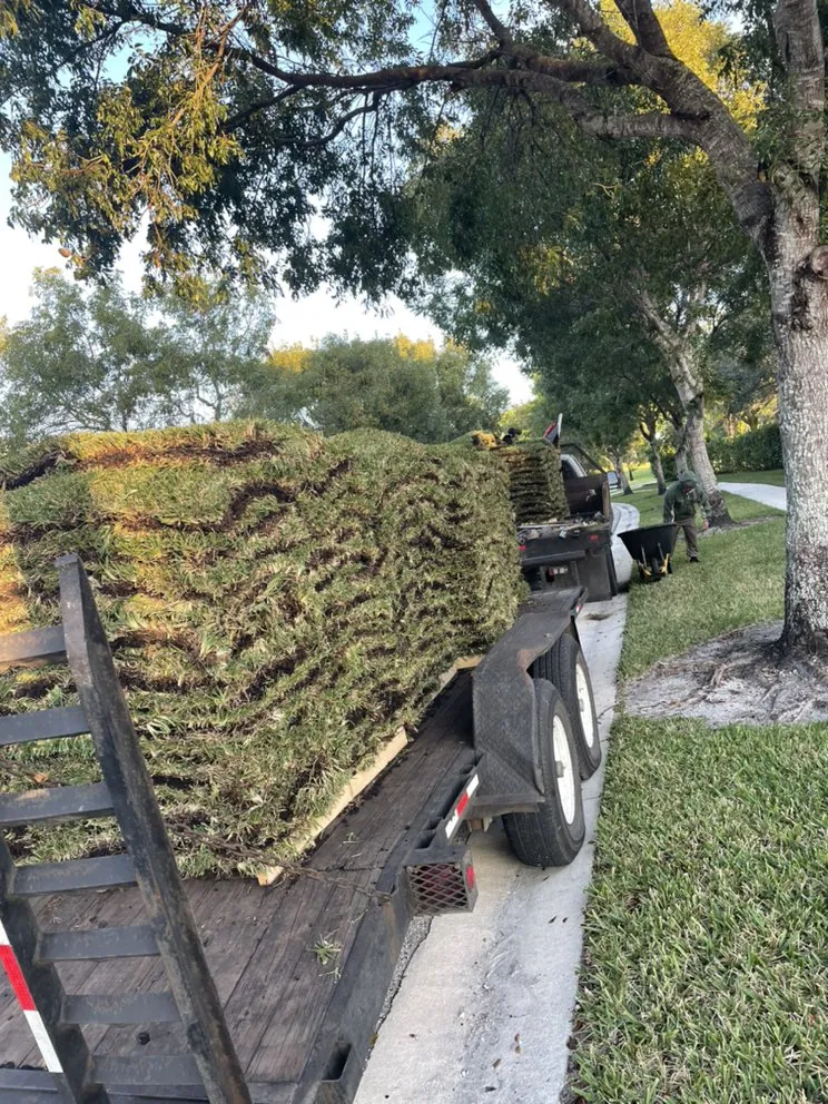 Professional garden landscaping in Belle Glade, FL - Real Green Sod