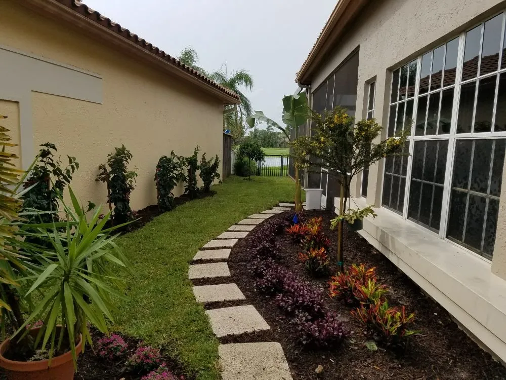 Affordable yard cleanup service with custom design across Wellington, FL - Real Landscape Service Investment Corporation