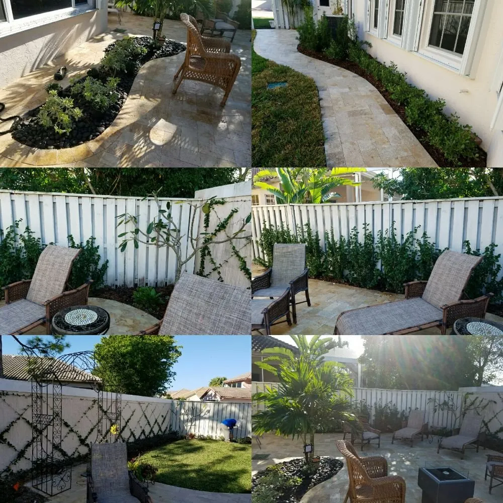 Professional landscape installation for beautiful yards across Wellington, FL - Real Landscape Service Investment Corporation
