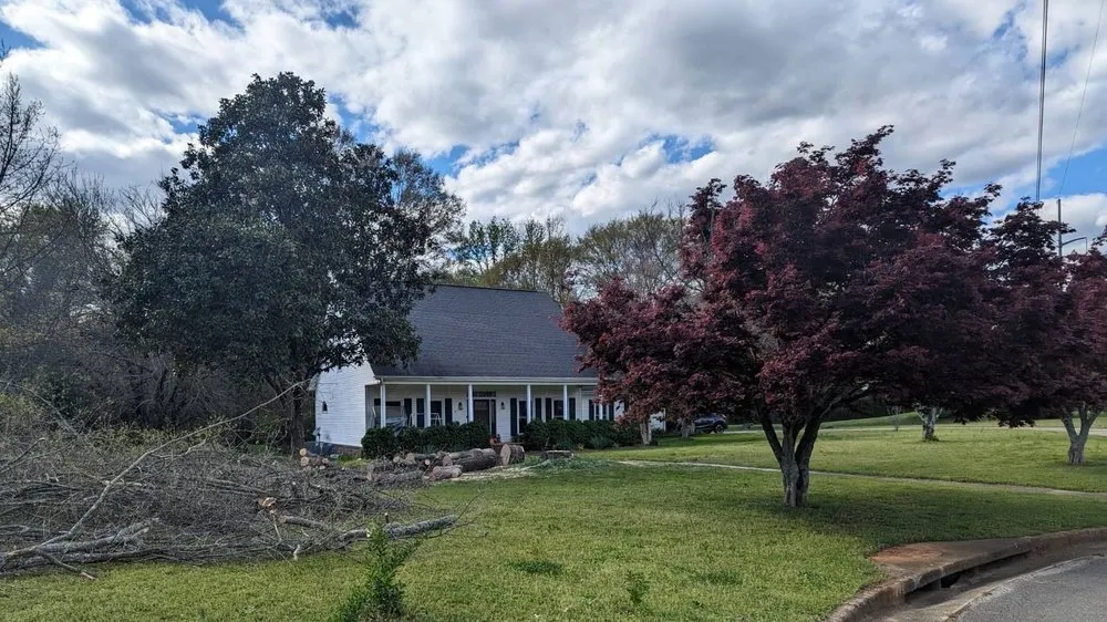 Professional garden landscaping with custom design in Huntsville, AL by Real Tree Guys