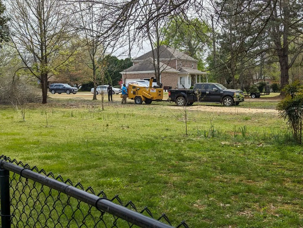 Trusted lawn mowing service for residential properties in Huntsville, AL by Real Tree Guys