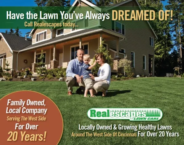 Affordable lawn mowing service for outdoor upgrades in Cincinnati, OH by Realescapes Lawn Care LLC