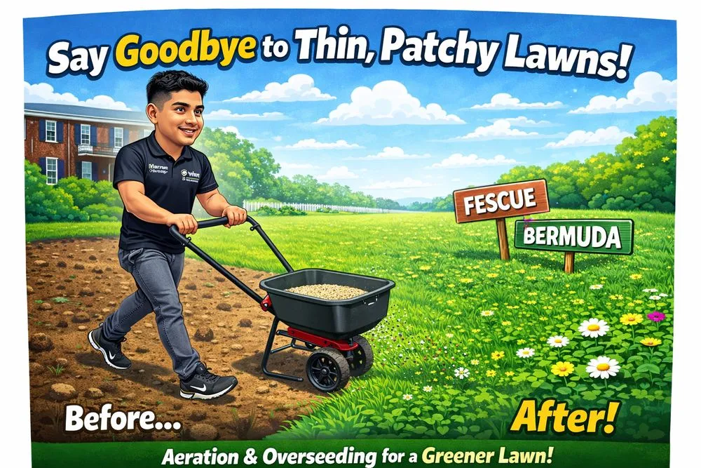 Professional landscape installation in Spartanburg, SC by RealGreen Landscaping & maintenance