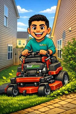 RealGreen Landscaping & maintenance Logo
