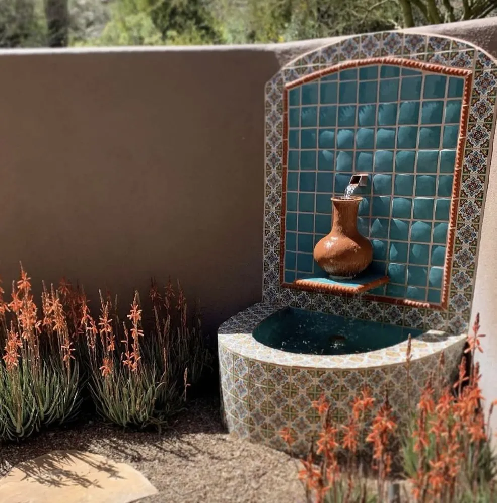 Custom outdoor landscaping with custom design across Tucson, AZ - Realm