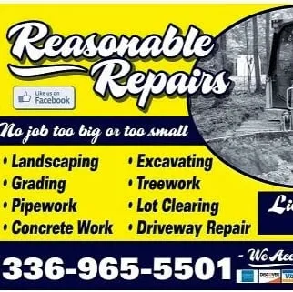 Affordable residential landscaping in McLeansville, NC - Reasonable Repairs Landscaping Grading & Pipeworks