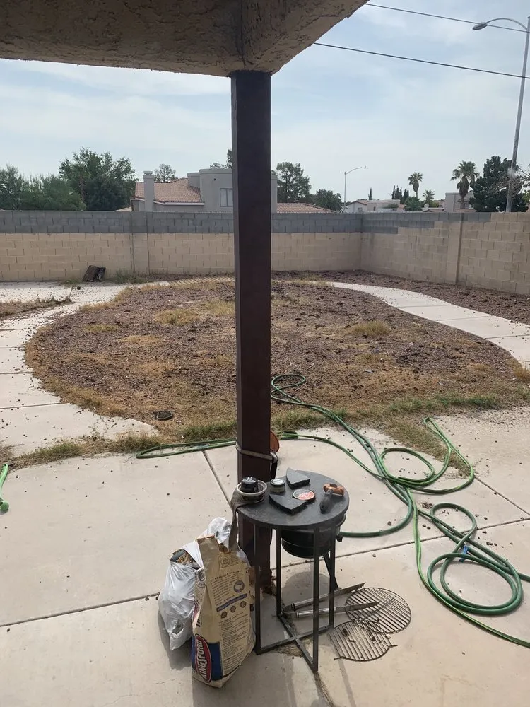 Custom landscape design with custom design across Las Vegas, NV - Rebel DK