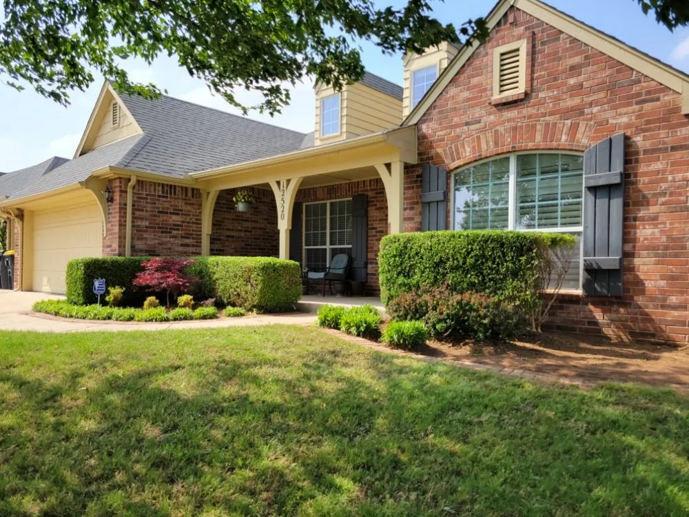 Custom outdoor landscaping for homes in Broken Arrow, OK by Rebel Tree & Outdoor Service