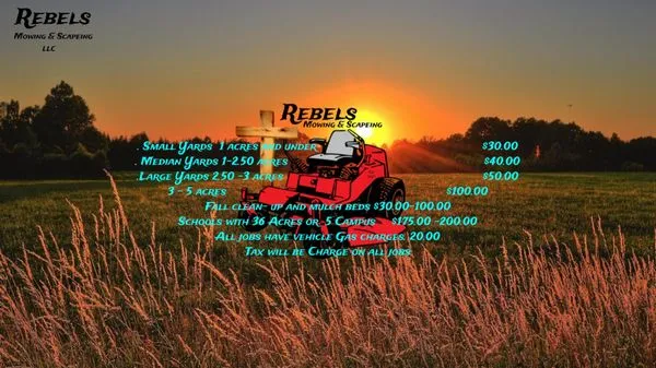 Rebels Mowing & Scaping