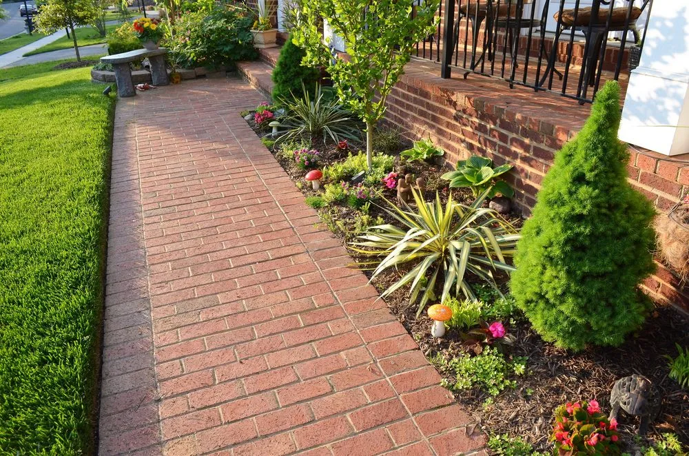 Affordable garden landscaping for outdoor upgrades in Hyattsville, MD by REC Lawns