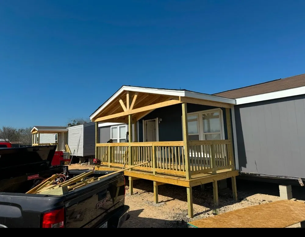 Custom yard maintenance with custom design in Cedar Creek, TX by Recillas Remodeling