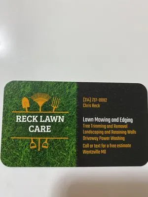 Reck Lawn Care Logo