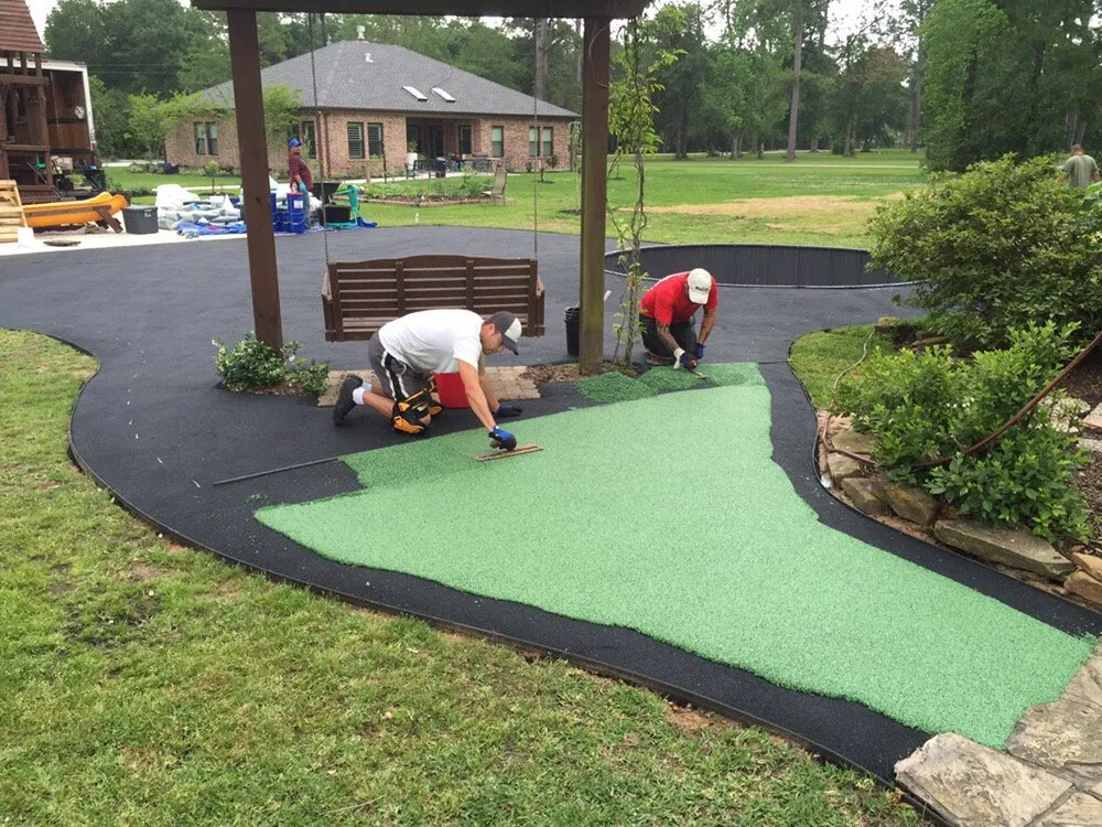 Affordable outdoor landscaping with custom design across The Woodlands, TX - Recreation Pro