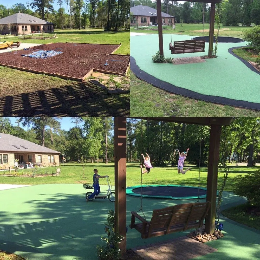 Custom garden landscaping experts serving The Woodlands, TX - Recreation Pro