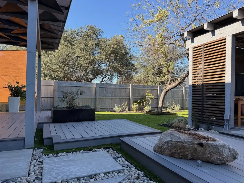 Reliable landscape installation in Austin, TX by Red Agave Lawn + Landscape