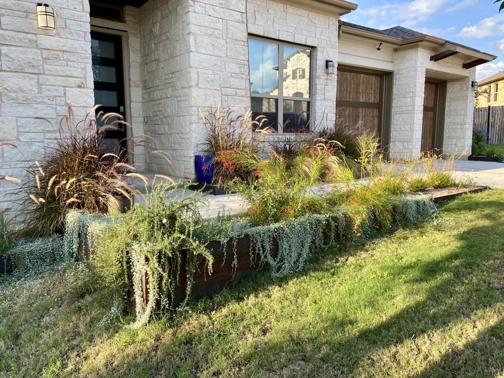 Top-rated outdoor landscaping with custom design across Austin, TX - Red Agave Lawn + Landscape