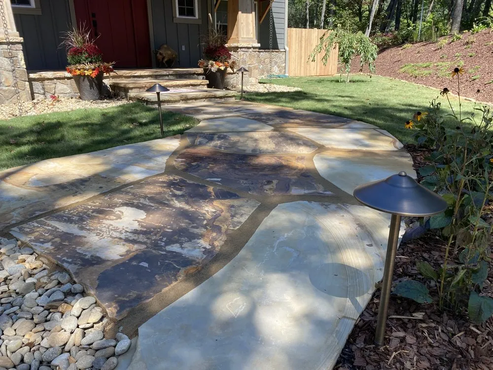 Local landscape design for beautiful yards in Toccoa, GA by Red Bear Irrigation & Outdoor Lighting