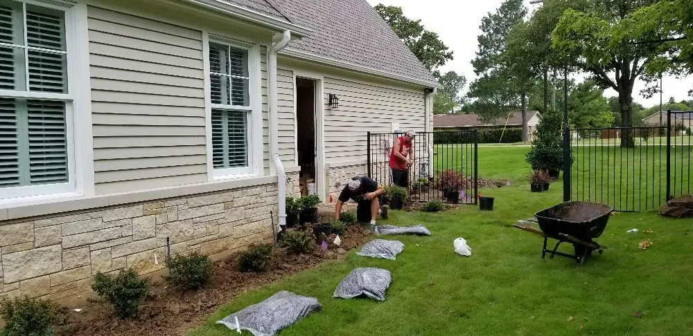 Local garden landscaping experts serving Justin, TX - Red Beard Landscaping