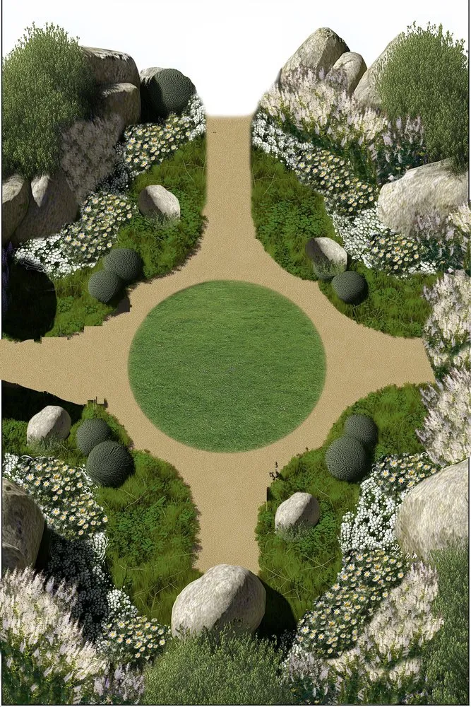 Affordable residential landscaping in Pasadena, CA - Red Berm