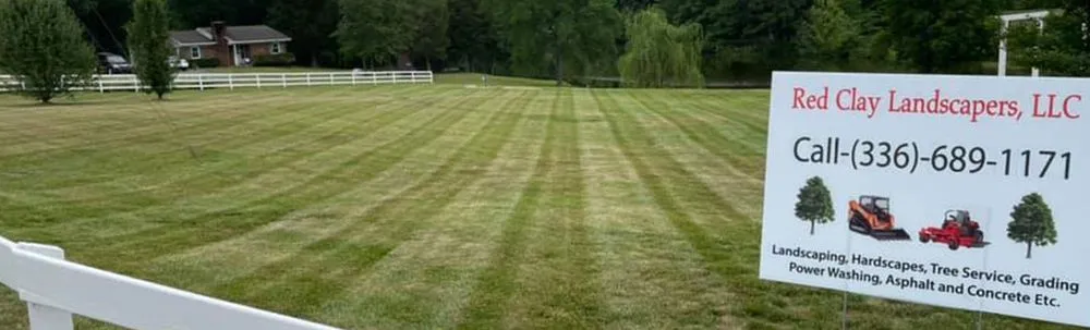Professional landscape installation in Sophia, NC - Red Clay Landscapers