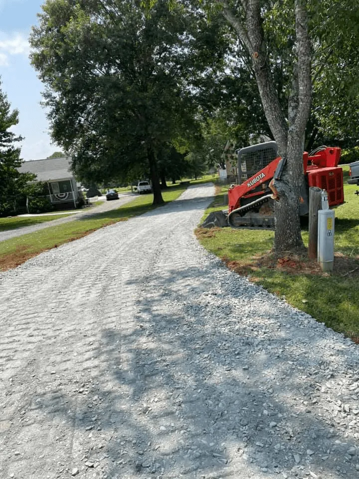 Custom landscape installation in Sophia, NC - Red Clay Landscapers