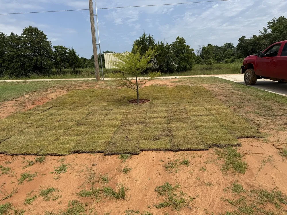 Reliable residential landscaping experts serving Luther, OK - Red Clay Sod Sales