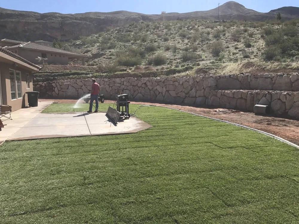 Professional outdoor landscaping experts serving Hurricane, UT - Red Desert Sod