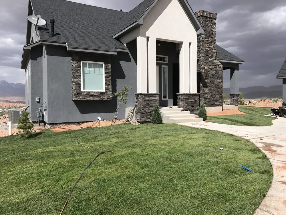 Professional landscaping services for year-round maintenance across Hurricane, UT - Red Desert Sod