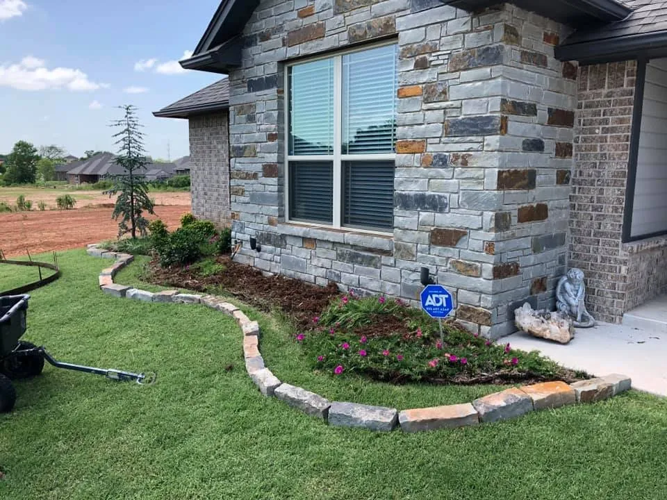 Professional garden landscaping in Shawnee, OK - Red Dirt Land Management