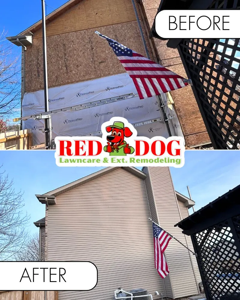 Reliable landscape design with custom design across Champaign, IL - Red Dog Lawn care & Ext. Remodeling