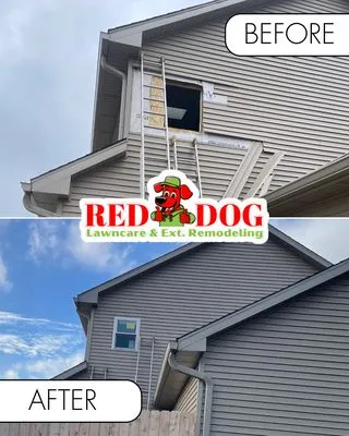 Red Dog Lawn care & Ext. Remodeling Logo
