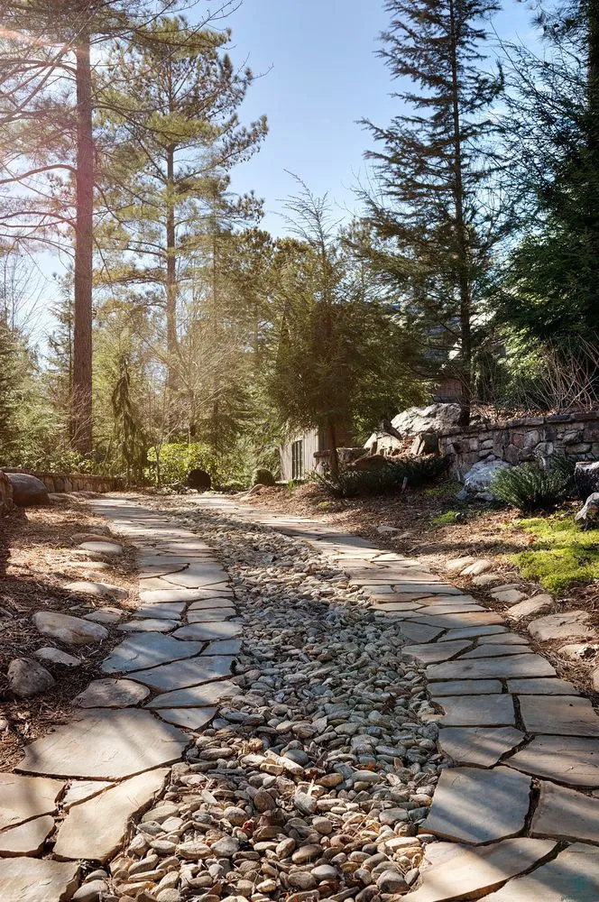 Custom landscape installation for homes in Travelers Rest, SC by Red Elm Residential & Landscapes